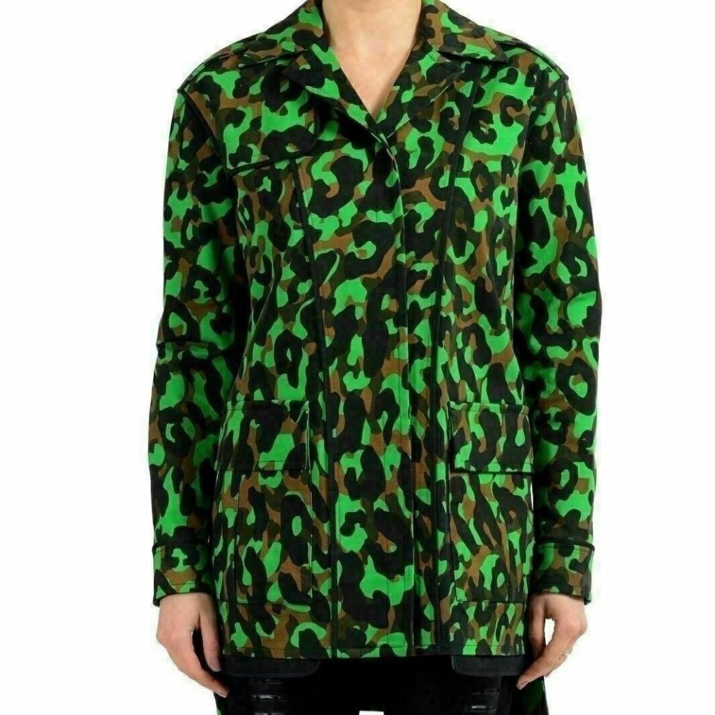 Versace Multi-Color Button Down Women's Basic Coat
